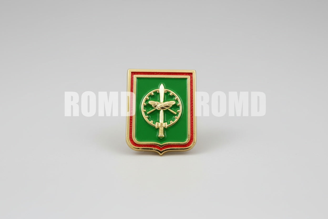 Distintivo Metálico de BOLSO (formação) EXÉRCITO - 3D ALTO-RELEVO fixação PINO