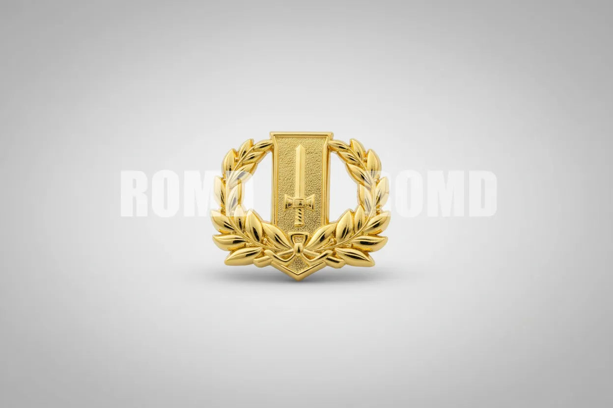 Distintivo Metálico de BOLSO (formação) EXÉRCITO - 3D ALTO-RELEVO fixação PINO