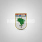Distintivo metálico de Organização Militar modelo novo 3D ALTO-RELEVO (un)