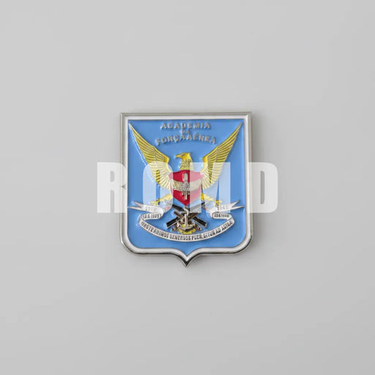 Distintivo Metálico de OM AFA Academia da Força Aérea - 3D ALTO-RELEVO