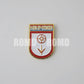 Distintivo metálico de Organização Militar modelo novo 3D ALTO-RELEVO (un)