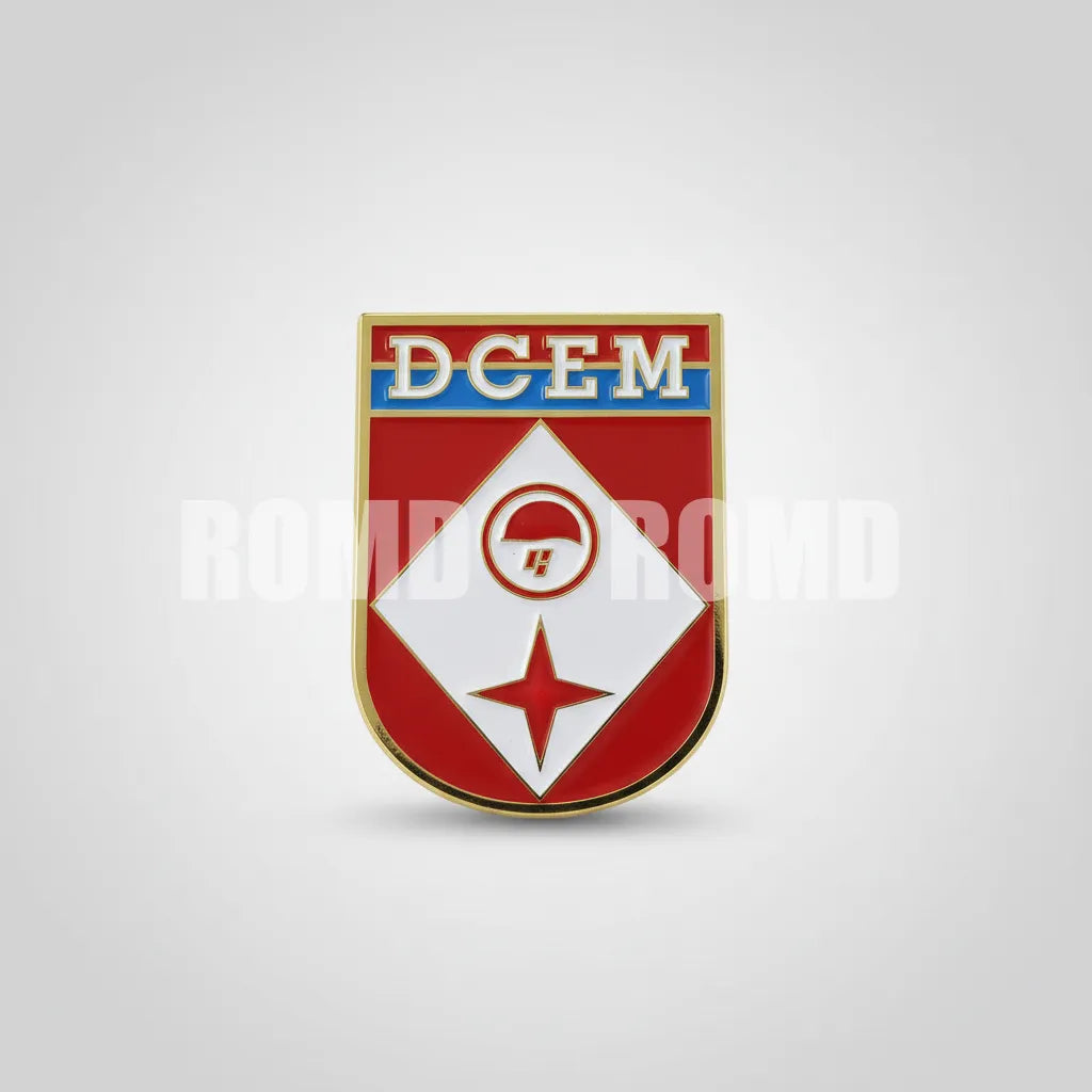 Distintivo metálico de Organização Militar modelo novo 3D ALTO-RELEVO (un)