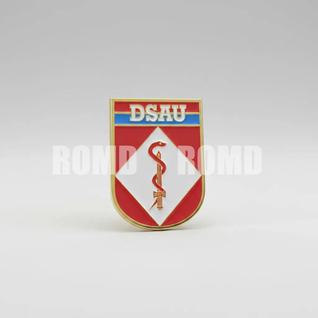 Distintivo metálico de Organização Militar modelo novo 3D ALTO-RELEVO (un)