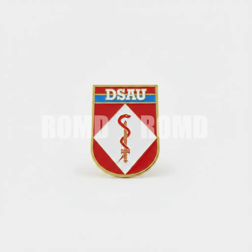 Distintivo metálico de Organização Militar modelo novo 3D ALTO-RELEVO (un)
