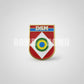 Distintivo metálico de Organização Militar modelo novo 3D ALTO-RELEVO (un)