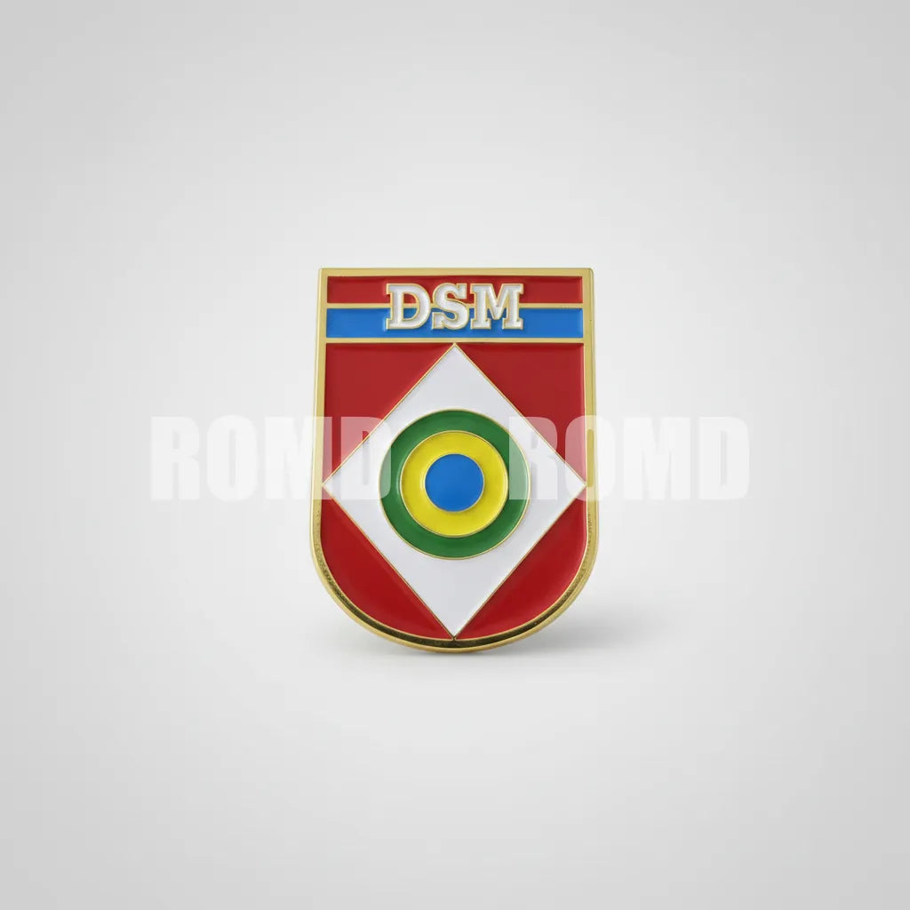 Distintivo metálico de Organização Militar modelo novo 3D ALTO-RELEVO (un)