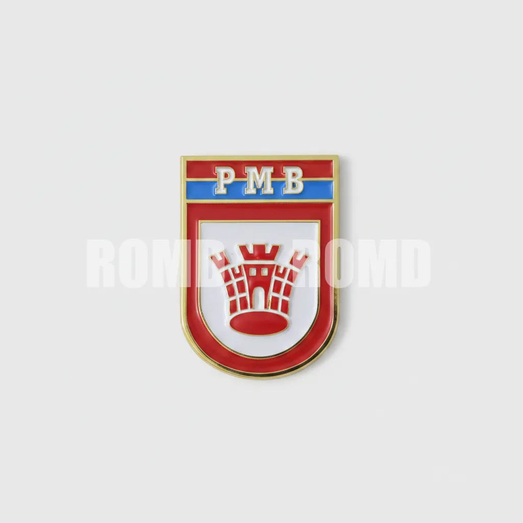 Distintivo metálico de Organização Militar modelo novo 3D ALTO-RELEVO (un)