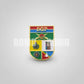 Distintivo metálico de Organização Militar modelo novo 3D ALTO-RELEVO (un)