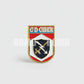 Distintivo metálico de Organização Militar modelo novo 3D ALTO-RELEVO (un)