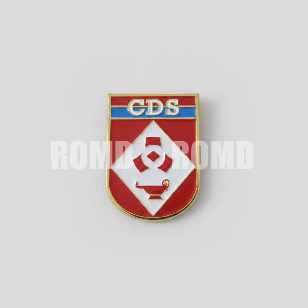 Distintivo metálico de Organização Militar modelo novo 3D ALTO-RELEVO (un)