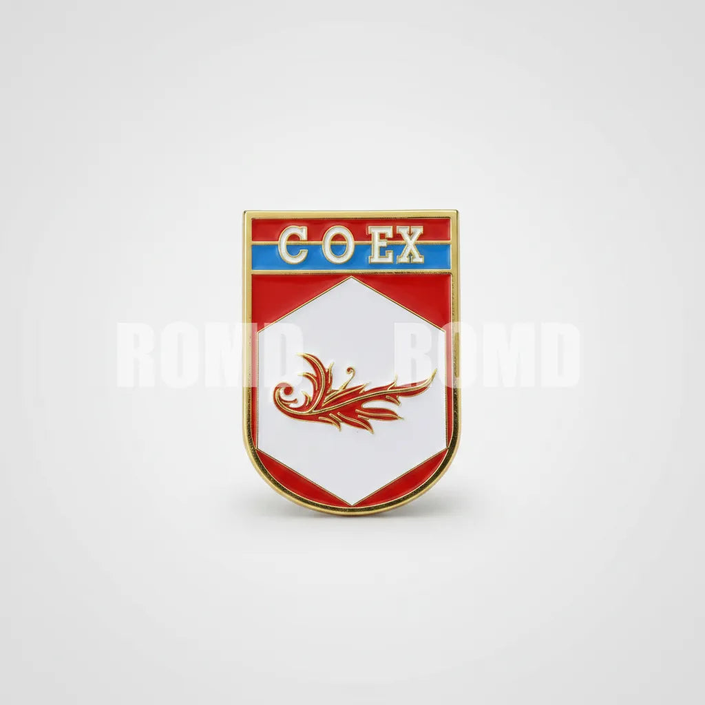 Distintivo metálico de Organização Militar modelo novo 3D ALTO-RELEVO (un)