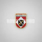 Distintivo metálico de Organização Militar modelo novo 3D ALTO-RELEVO (un)
