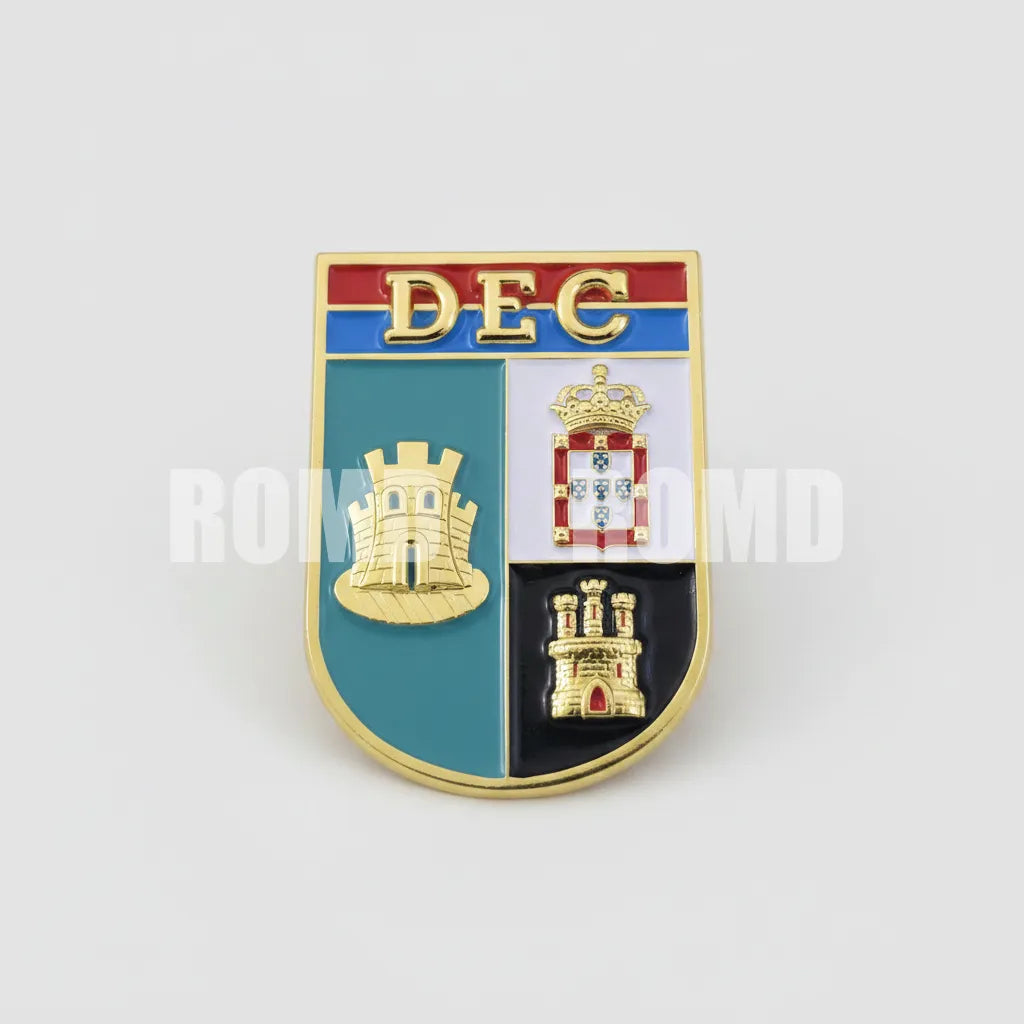 Distintivo metálico de Organização Militar modelo novo 3D ALTO-RELEVO (un)