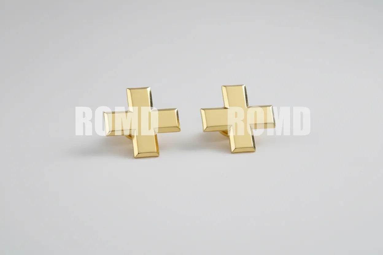 Distintivo Metálico de GOLA (arma quadro serviço) EXÉRCITO - 3D ALTO-RELEVO (PAR)