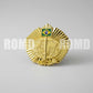 Distintivo Metálico de BOLSO (formação) EXÉRCITO - 3D ALTO-RELEVO fixação PINO