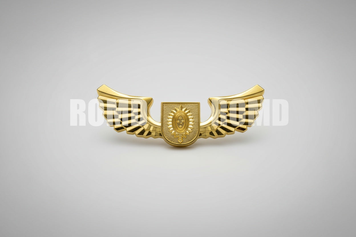 Distintivo Metálico de PEITO EXÉRCITO - 3D ALTO-RELEVO fixação PINO