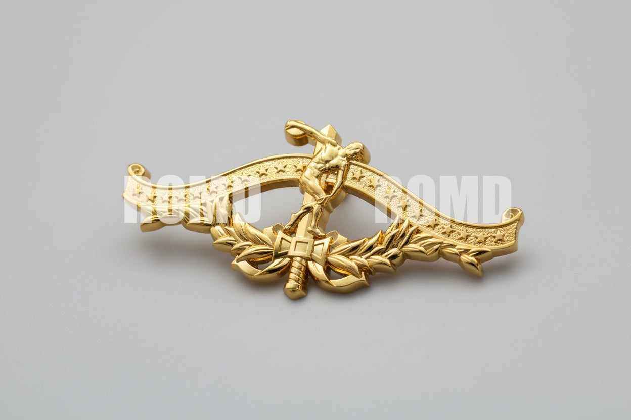 Distintivo Metálico de PEITO EXÉRCITO - 3D ALTO-RELEVO fixação PINO