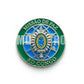 Distintivo Metálico MISSÃO DE PAZ EXÉRCITO - 3D ALTO-RELEVO fixação IMÃ