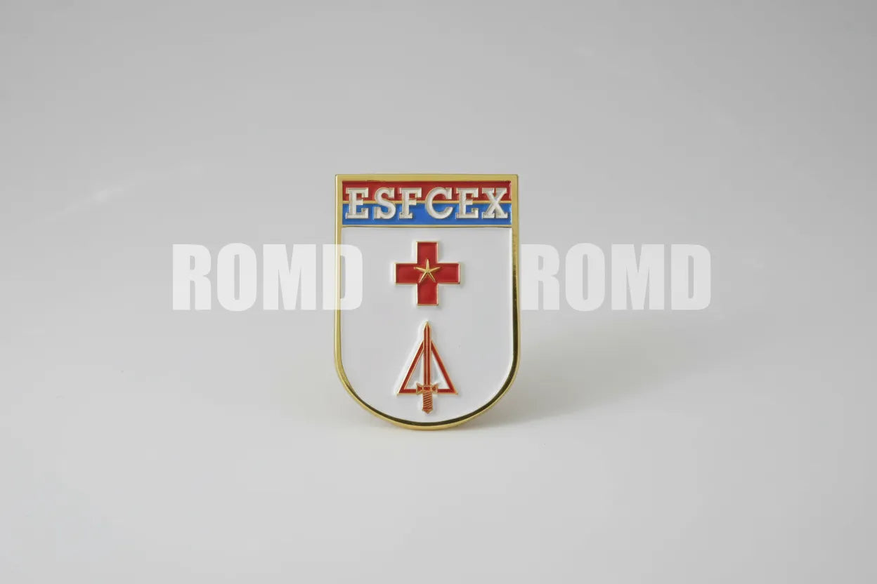 Distintivo metálico de Organização Militar modelo novo 3D ALTO-RELEVO (un)