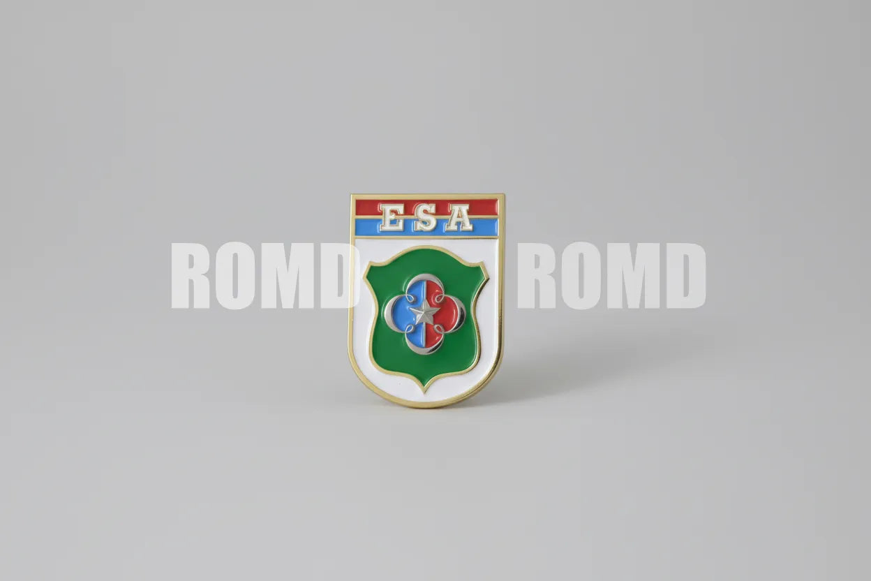 Distintivo metálico de Organização Militar modelo novo 3D ALTO-RELEVO (un)