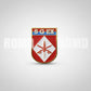 Distintivo metálico de Organização Militar modelo novo 3D ALTO-RELEVO (un)