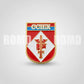 Distintivo metálico de Organização Militar modelo novo 3D ALTO-RELEVO (un)
