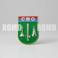Distintivo metálico de Organização Militar modelo novo 3D ALTO-RELEVO (un)