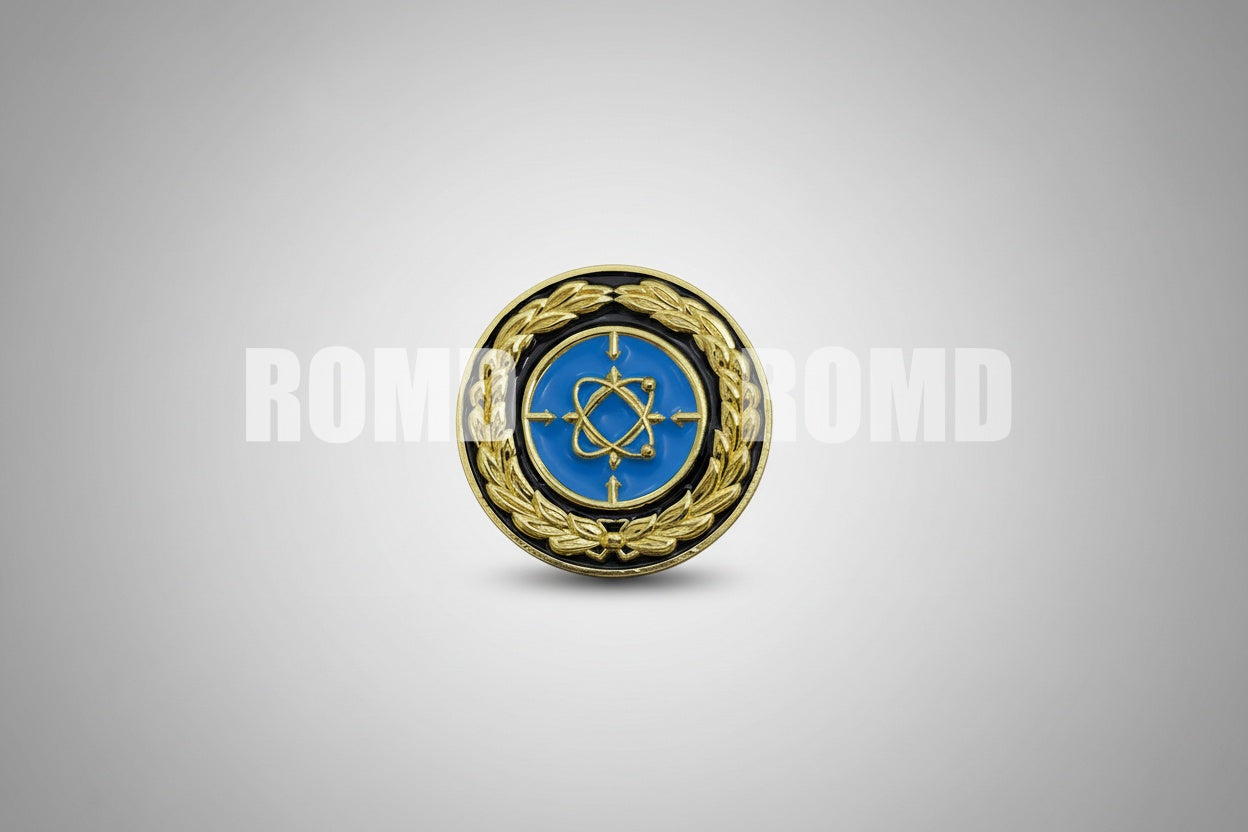 Distintivo Metálico de BOLSO EXÉRCITO - 3D ALTO-RELEVO fixação PINO