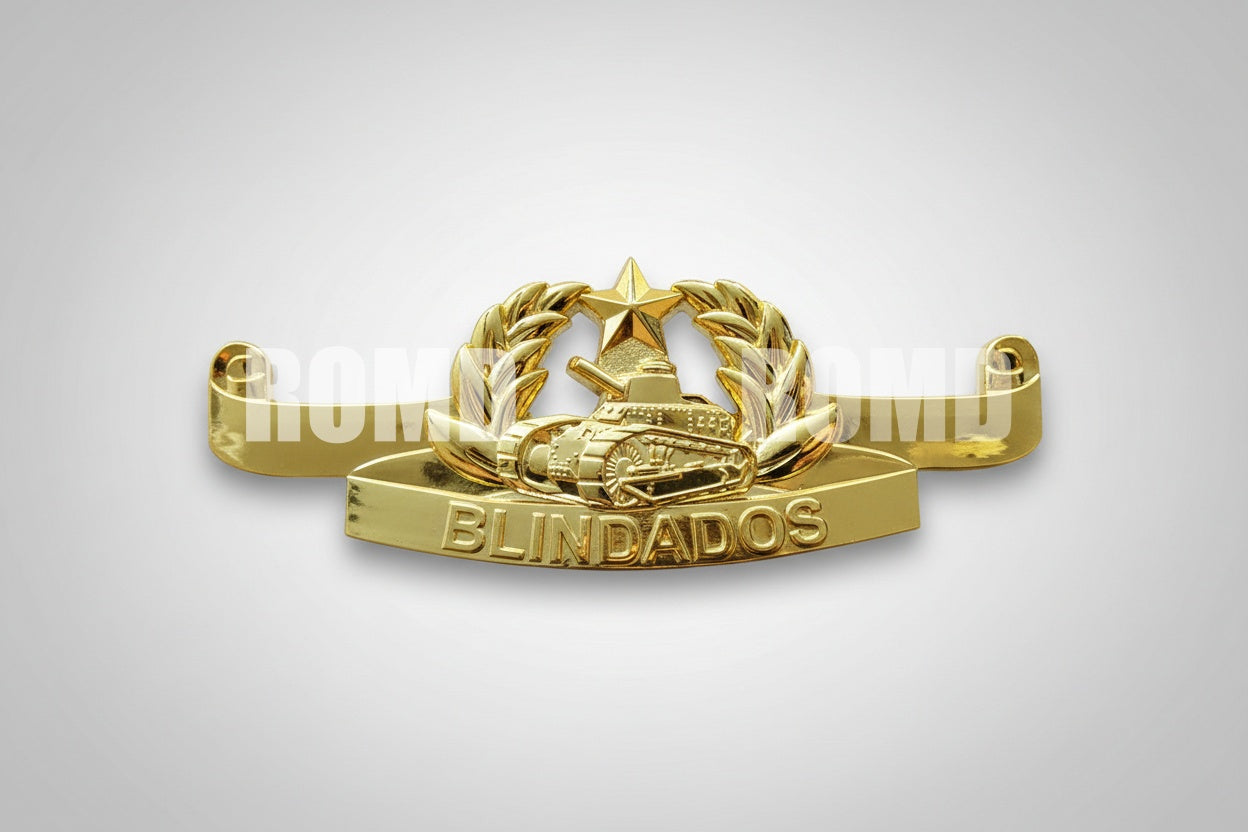 Distintivo Metálico de PEITO EXÉRCITO - 3D ALTO-RELEVO fixação PINO