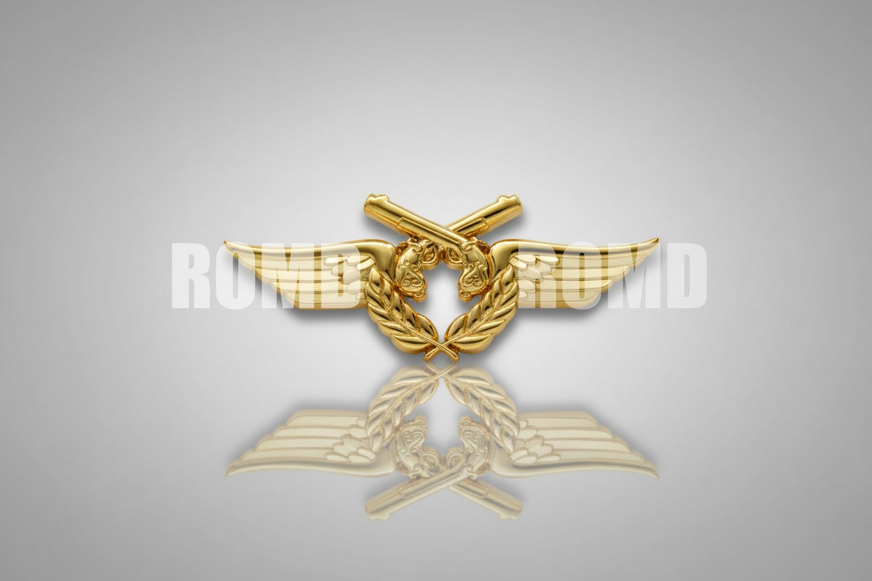 Distintivo Metálico de PEITO EXÉRCITO - 3D ALTO-RELEVO fixação PINO