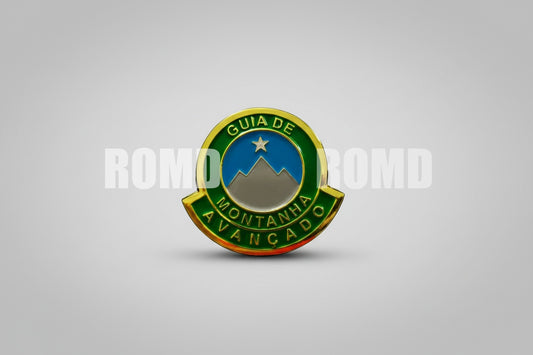 Distintivo Metálico de BOLSO EXÉRCITO - 3D ALTO-RELEVO fixação PINO