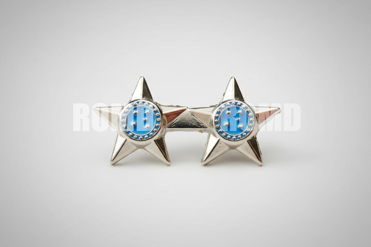 Distintivo Metálico de GOLA (posto graduação) EXÉRCITO - 3D ALTO-RELEVO (unidade)