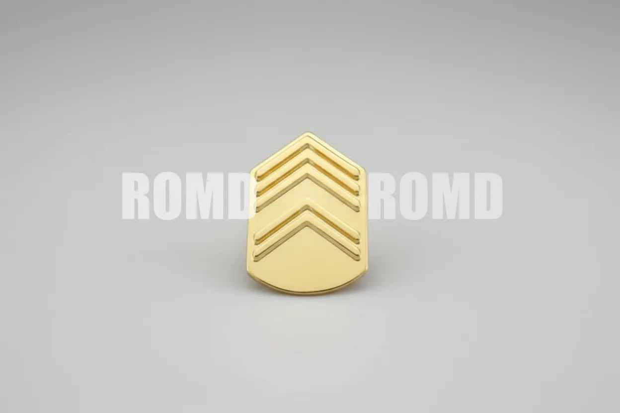 Distintivo Metálico de GOLA (posto graduação) EXÉRCITO - 3D ALTO-RELEVO (unidade)