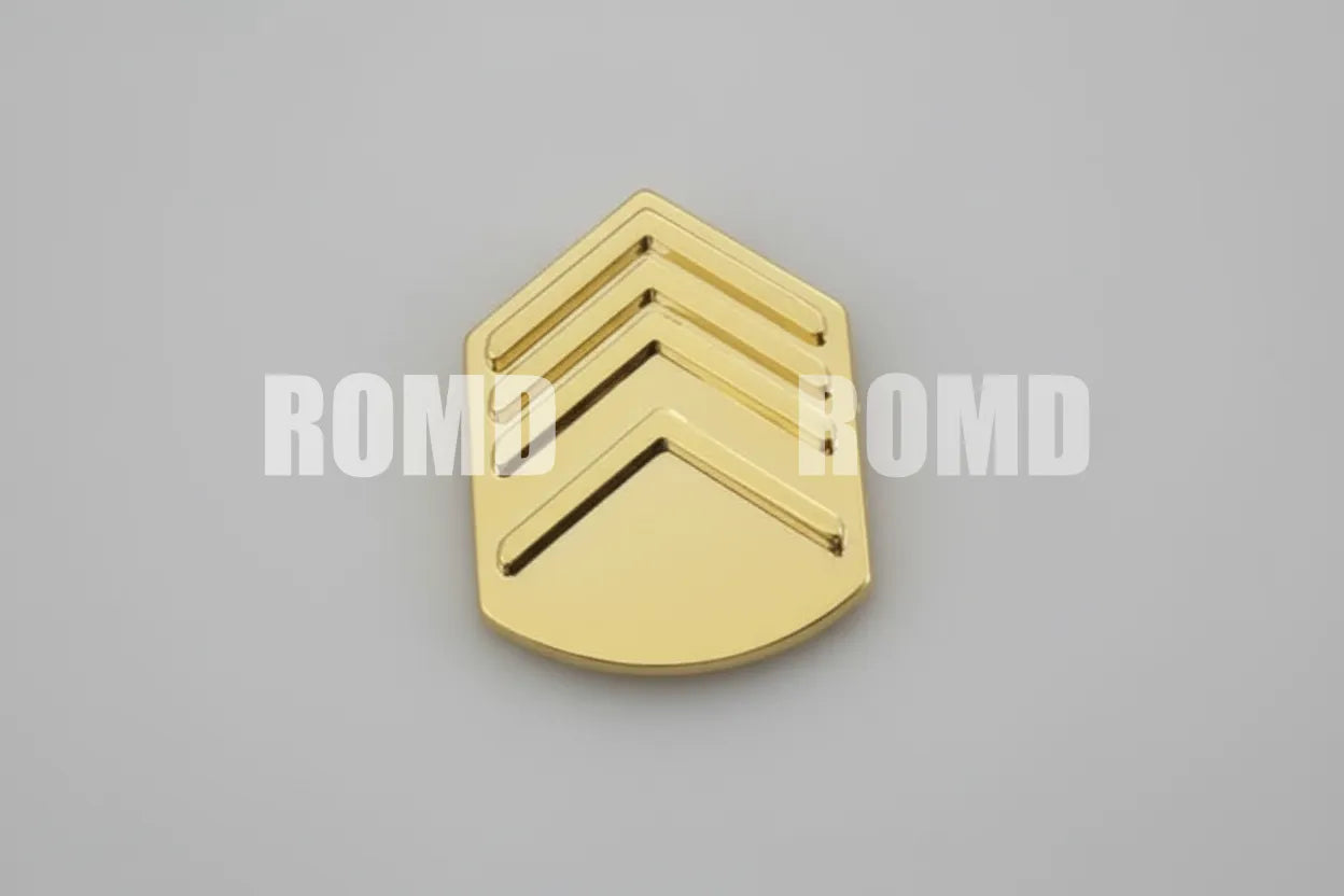 Distintivo Metálico de GOLA (posto graduação) EXÉRCITO - 3D ALTO-RELEVO (unidade)