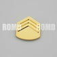 Distintivo Metálico de GOLA (posto graduação) EXÉRCITO - 3D ALTO-RELEVO (unidade)