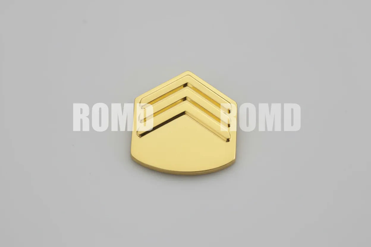 Distintivo Metálico de GOLA (posto graduação) EXÉRCITO - 3D ALTO-RELEVO (unidade)