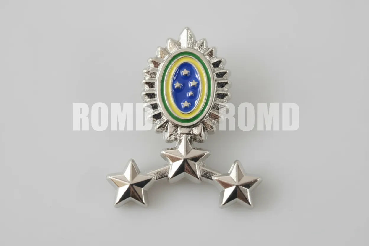 Distintivo Metálico de GOLA (posto graduação) EXÉRCITO - 3D ALTO-RELEVO (unidade)