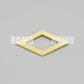 Distintivo Metálico de GOLA (posto graduação) EXÉRCITO - 3D ALTO-RELEVO (unidade)