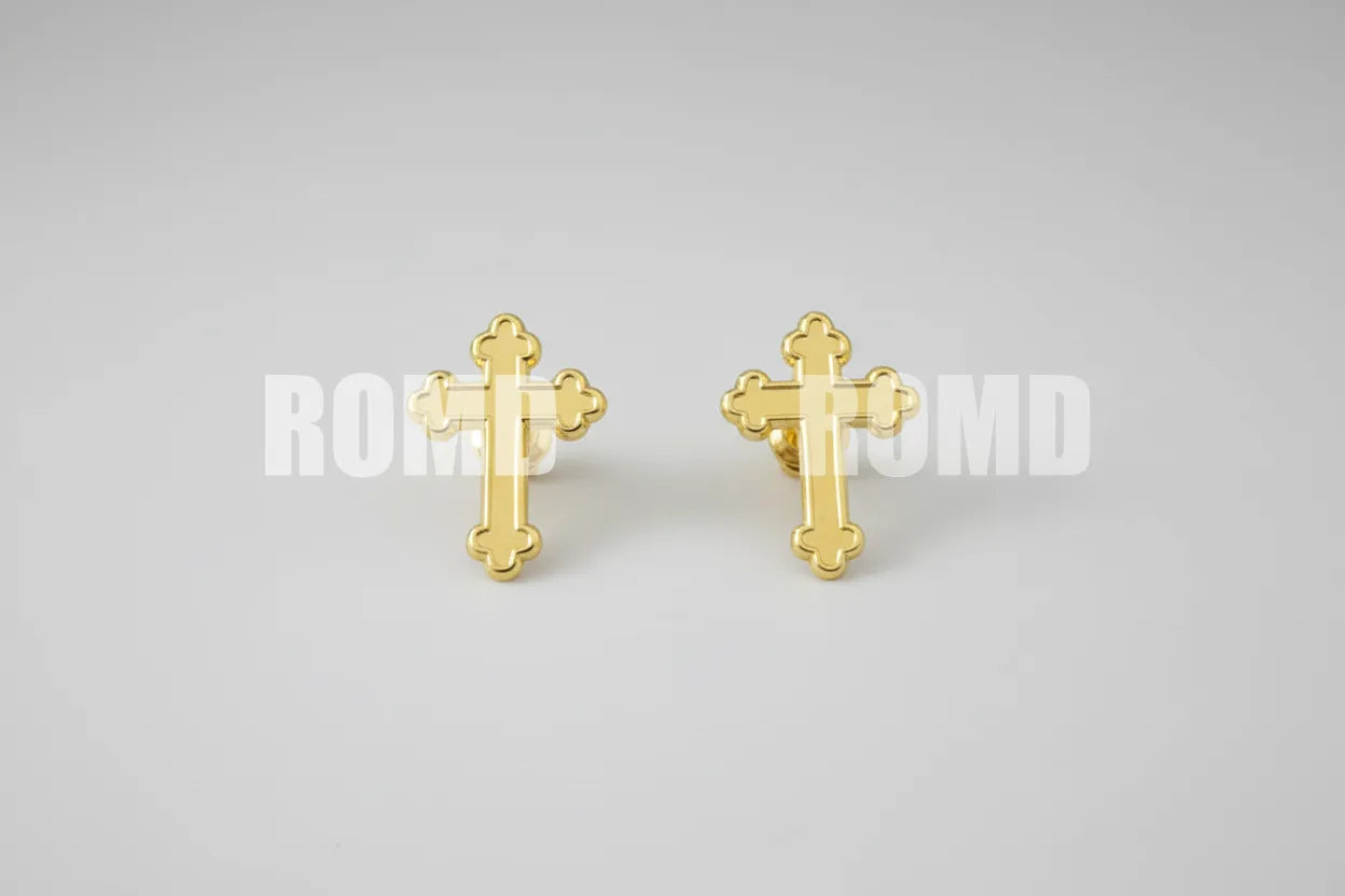 Distintivo Metálico de GOLA (arma quadro serviço) EXÉRCITO - 3D ALTO-RELEVO (PAR)