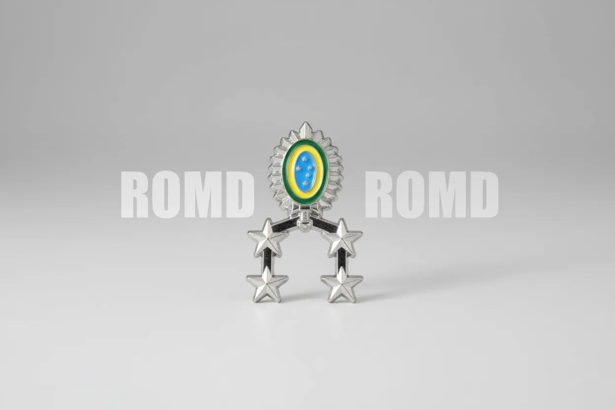 Distintivo Metálico de GOLA (posto graduação) EXÉRCITO - 3D ALTO-RELEVO (unidade)