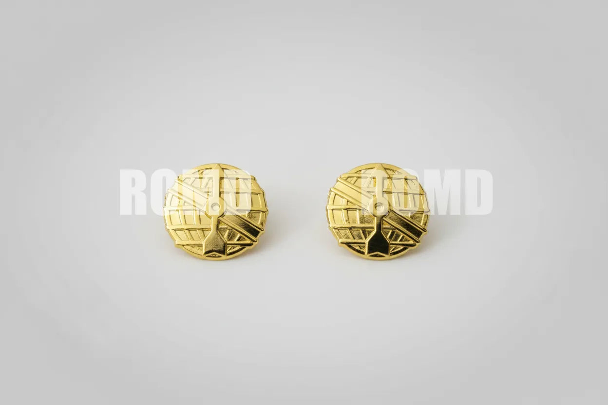 Distintivo Metálico de GOLA (arma quadro serviço) EXÉRCITO - 3D ALTO-RELEVO (PAR)