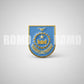 Distintivo Metálico de BOLSO (formação) EXÉRCITO - 3D ALTO-RELEVO fixação PINO