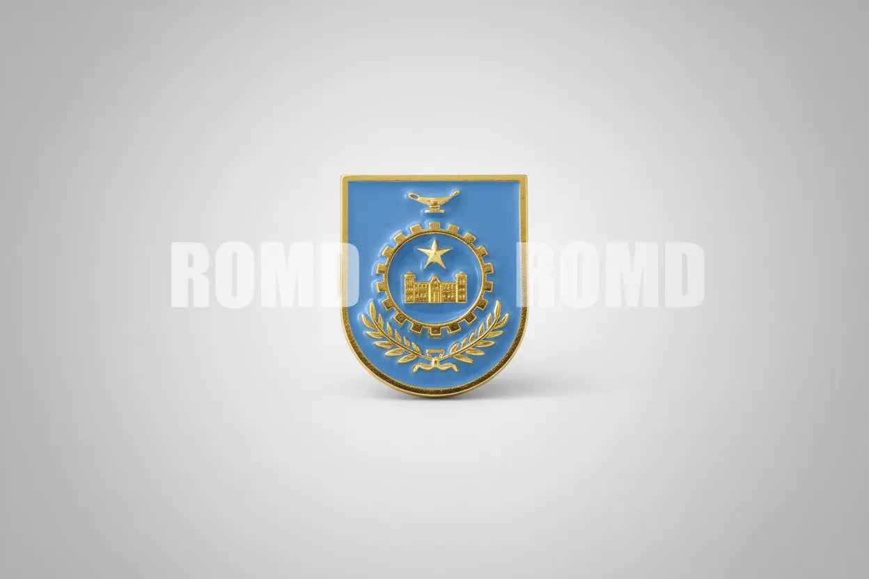 Distintivo Metálico de BOLSO (formação) EXÉRCITO - 3D ALTO-RELEVO fixação PINO