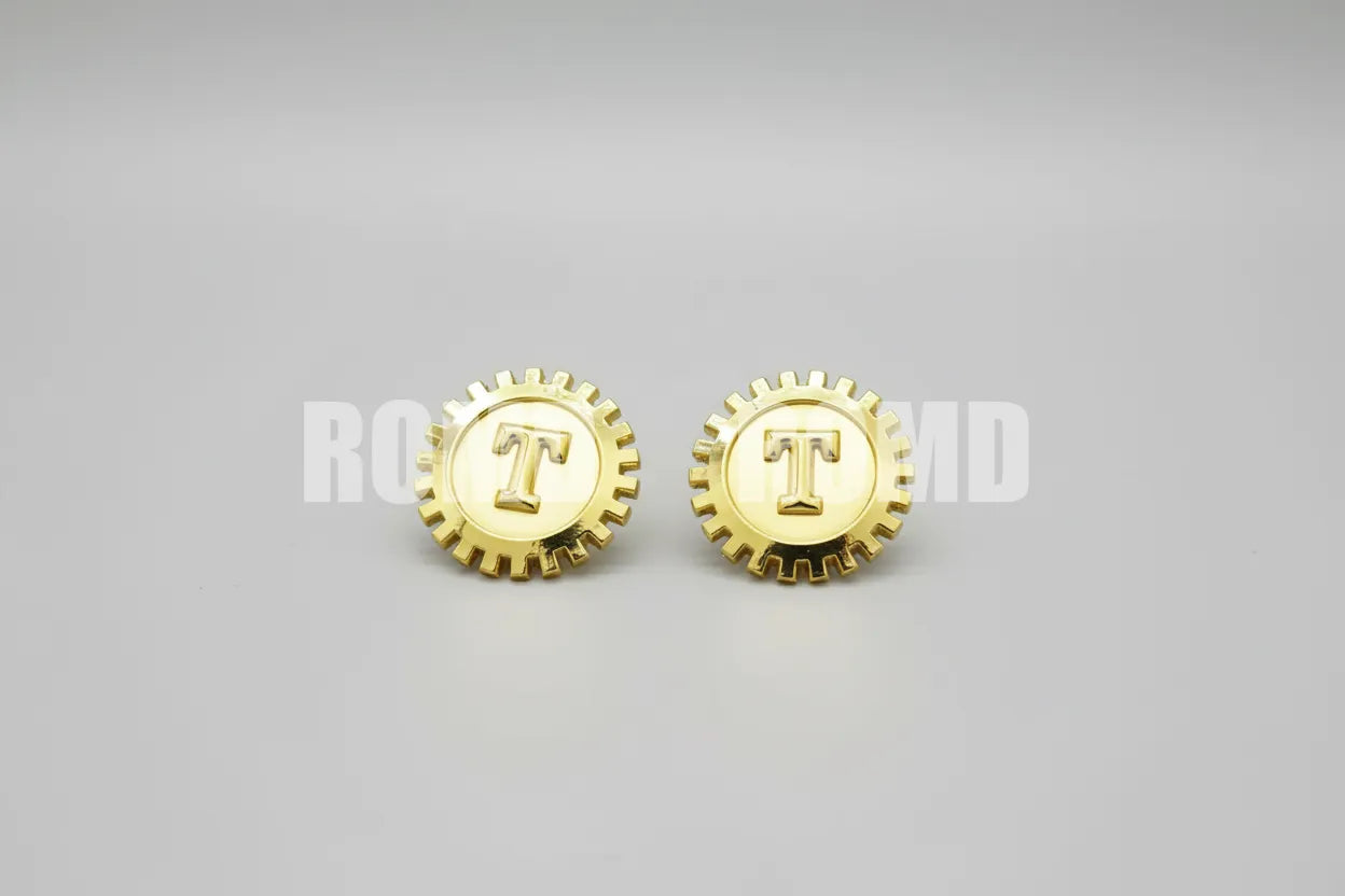 Distintivo Metálico de GOLA (arma quadro serviço) EXÉRCITO - 3D ALTO-RELEVO (PAR)