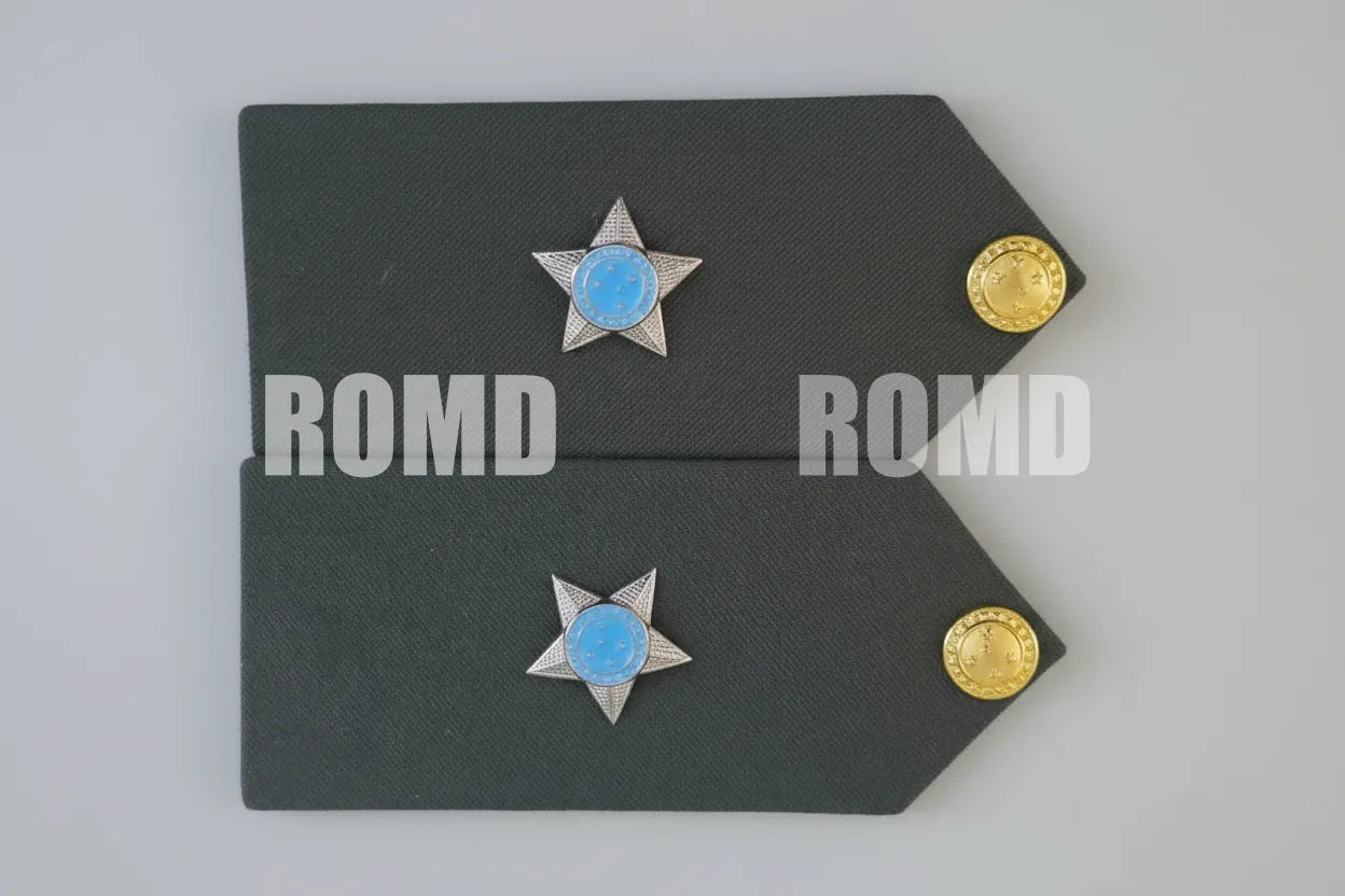 Platina ( ombreira ) Exército Brasileiro (par) metais em alto-relevo