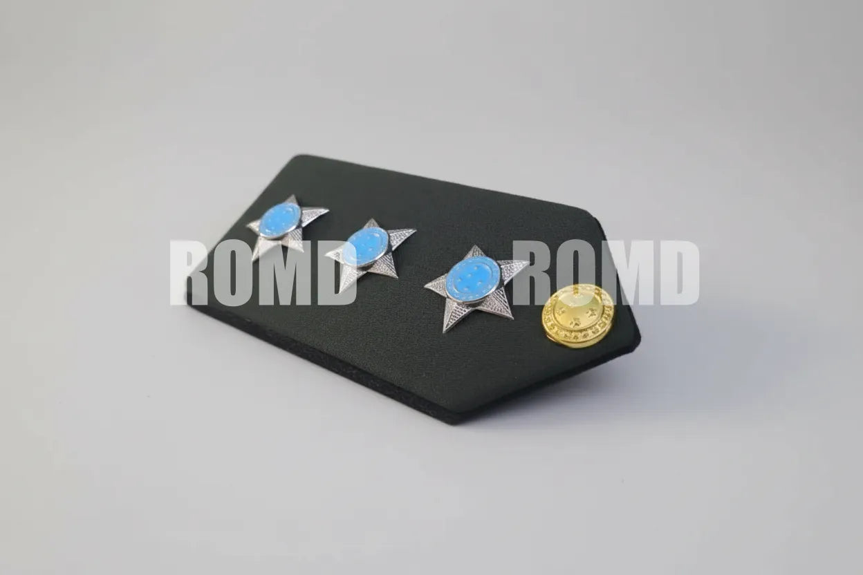 Platina ( ombreira ) Exército Brasileiro (par) metais em alto-relevo