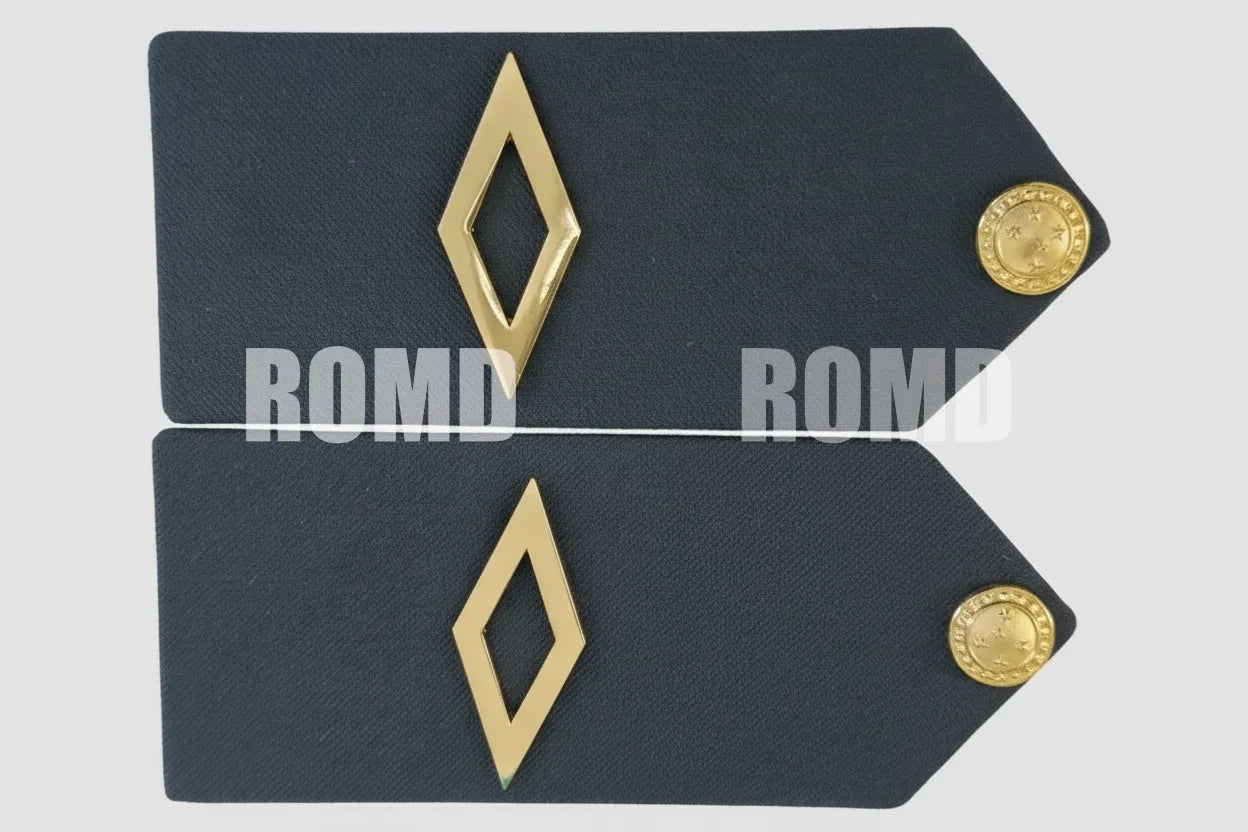 Platina ( ombreira ) Exército Brasileiro (par) metais em alto-relevo