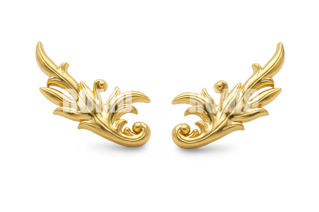 Distintivo Metálico de GOLA (arma quadro serviço) EXÉRCITO - 3D ALTO-RELEVO (PAR)