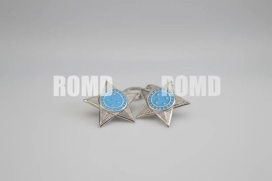 Estrela para túnica do Exército (par) em alto-relevo 3D
