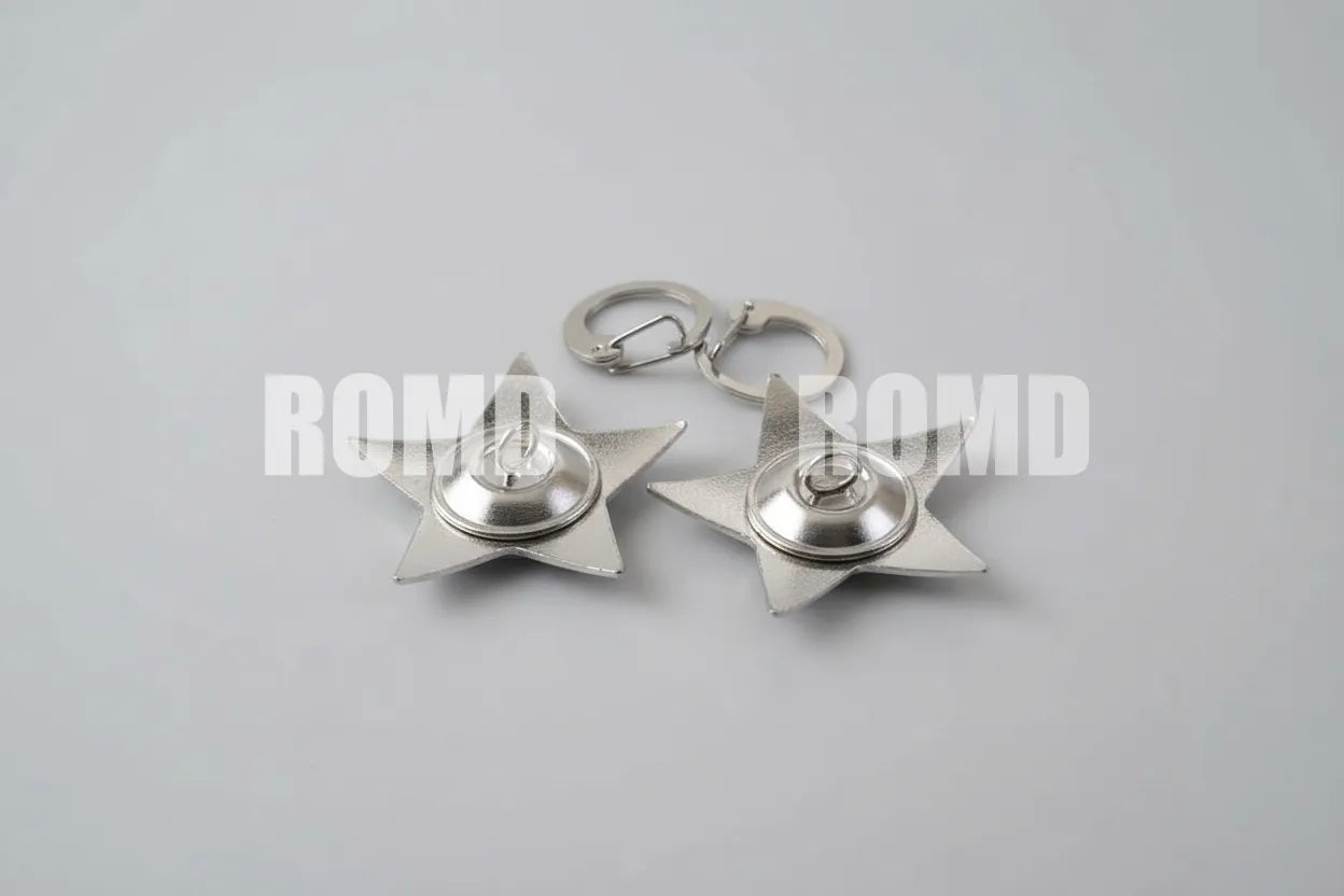 Estrela para túnica do Exército (par) em alto-relevo 3D
